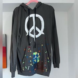 Lauren Moshi Peace Hoodie